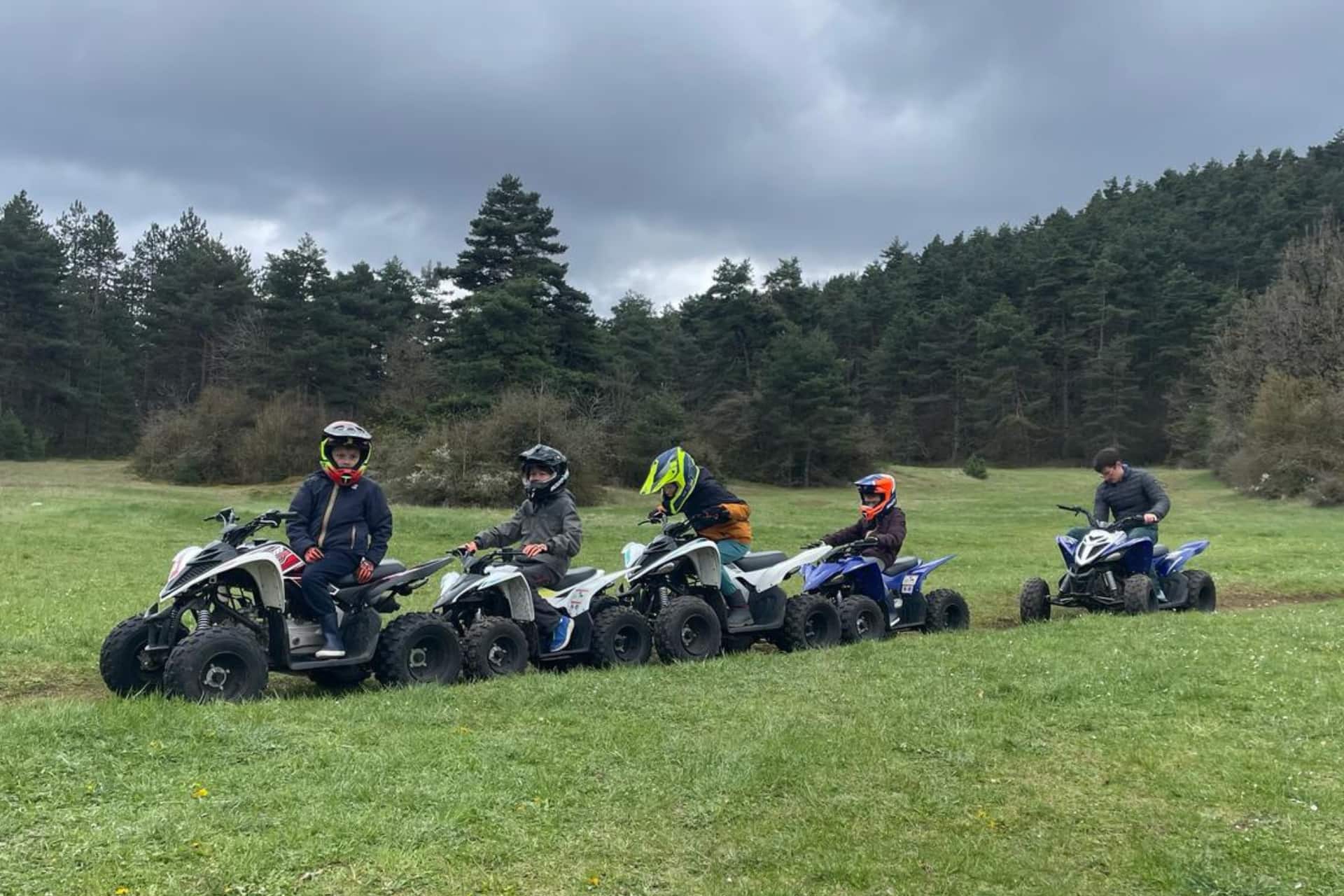 Initiation au quad