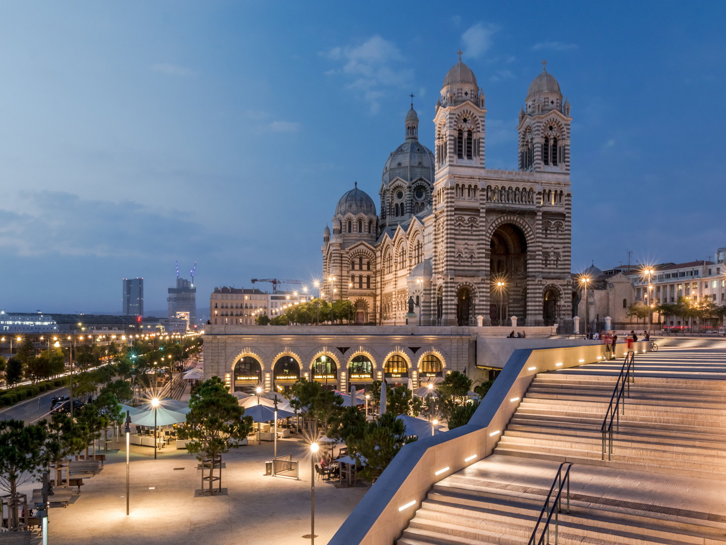 Notre Dame cathedral in Marseille