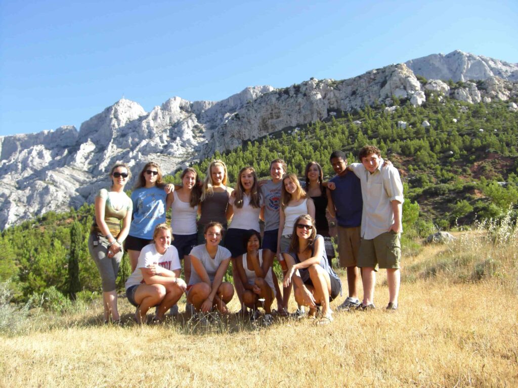 Photo: CEI Image Library – international students exploring the French countryside