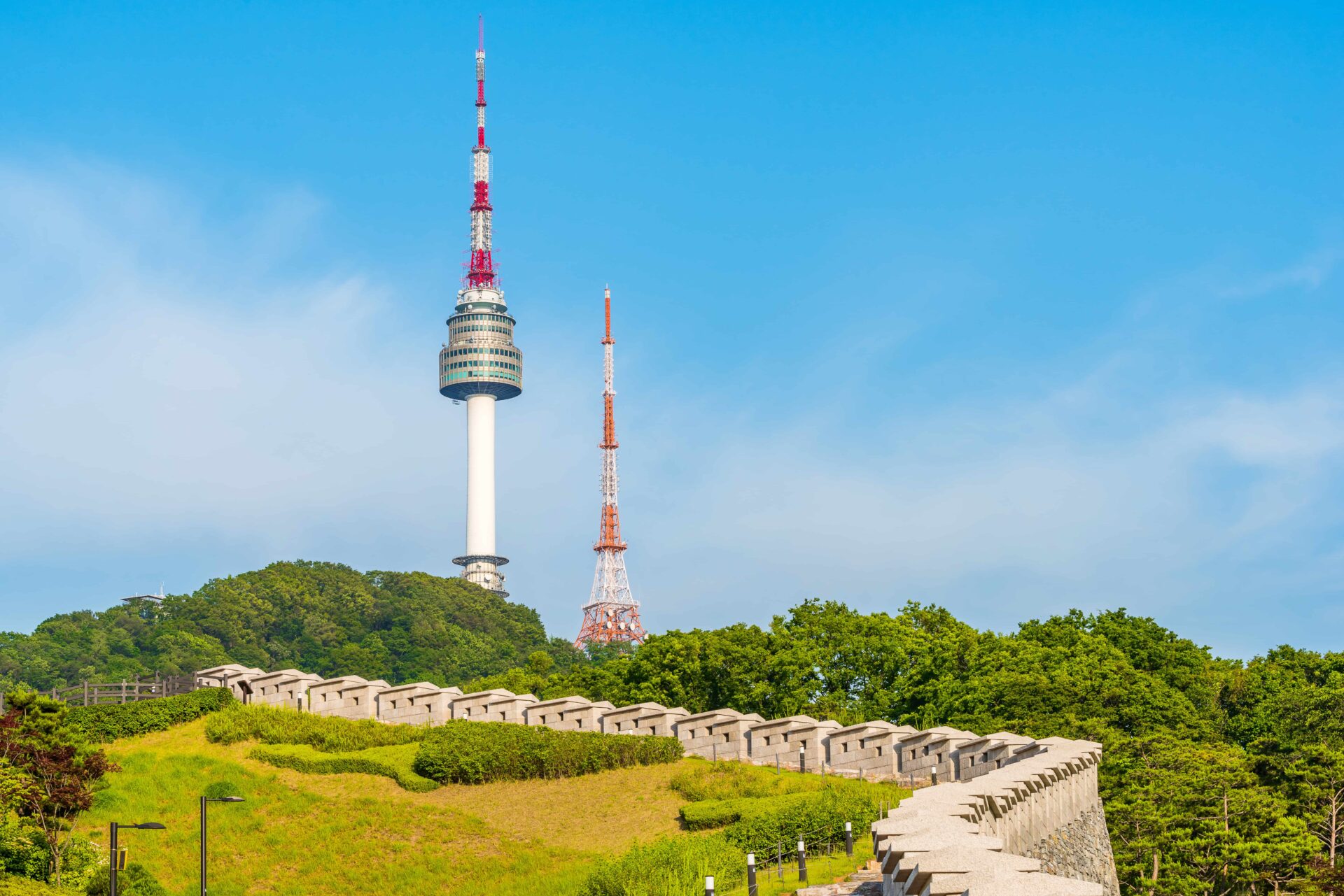 N Seoul Tower à Séoul, symbole de la ville lors d’un séjour linguistique.
