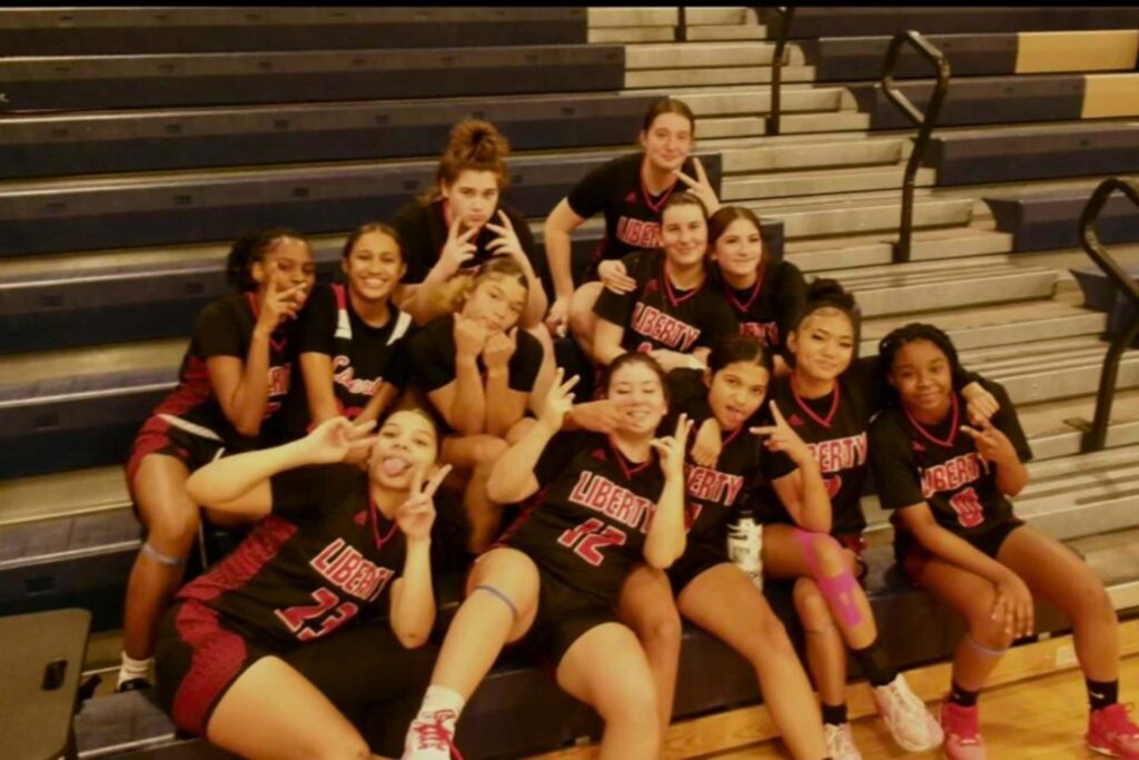 équipe de basket lycée année scolaire à l’étranger États-Unis