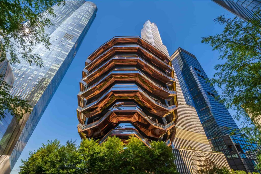 The Vessel à New York, monument architectural moderne à Hudson Yards
