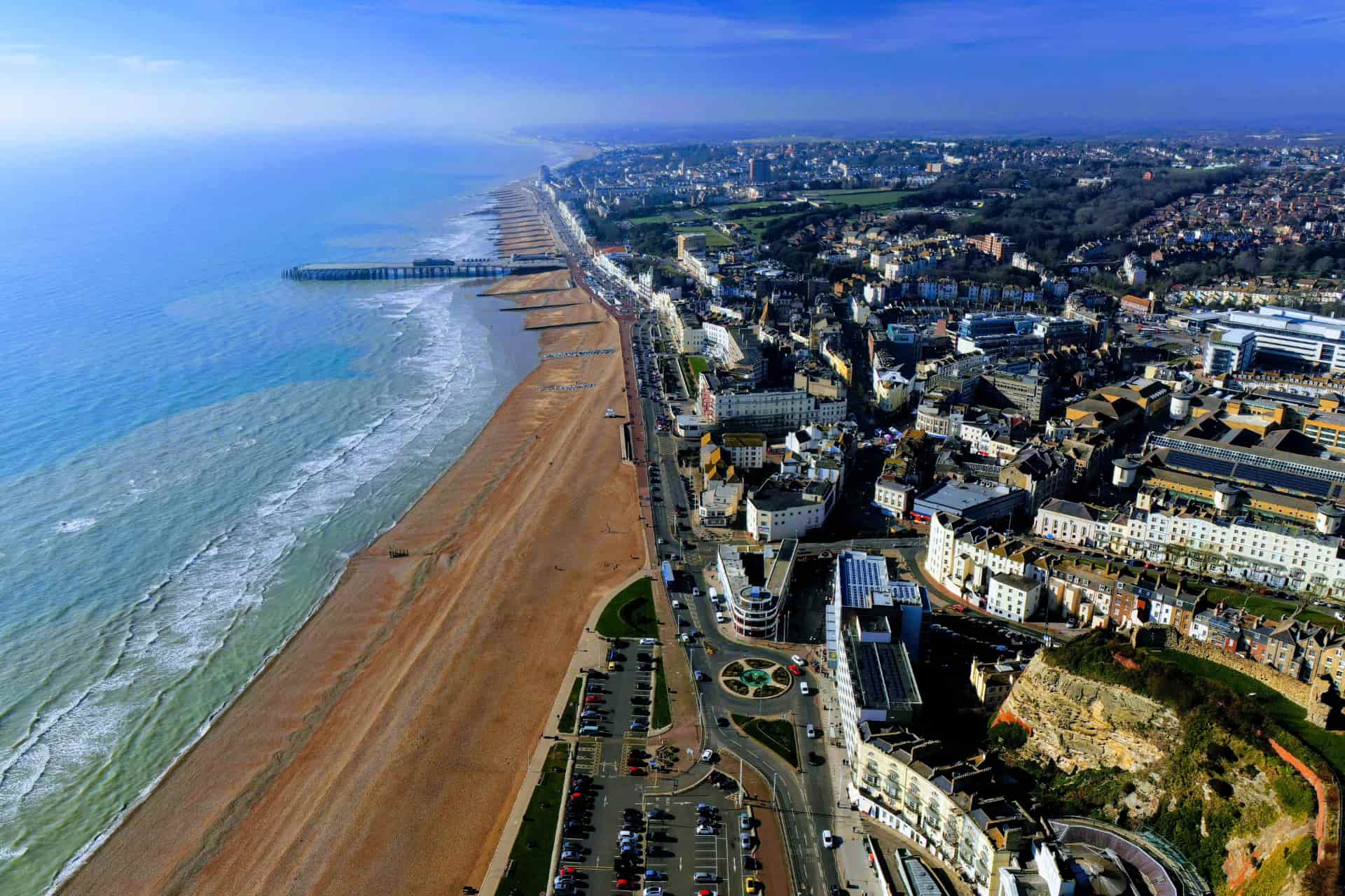 Hastings Angleterre bord de mer séjour linguistique ado
