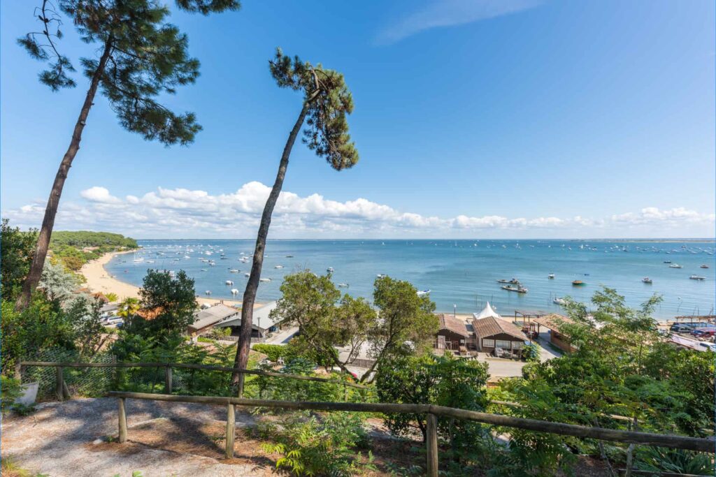 Vue panoramique du bassin d’Arcachon
