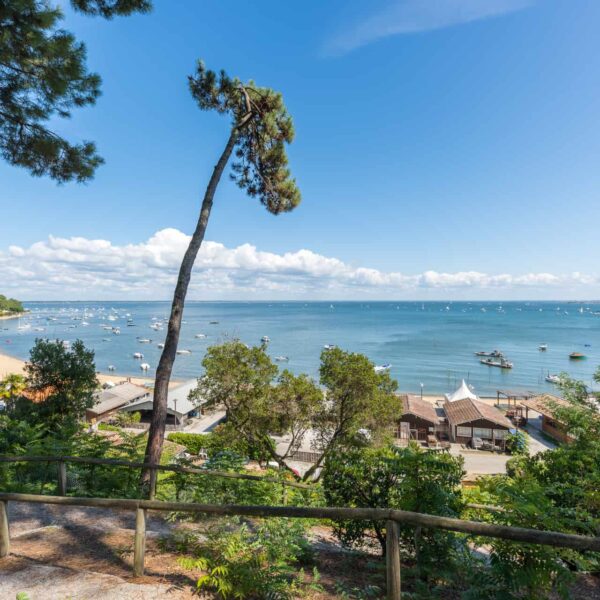 Vue panoramique du bassin d’Arcachon