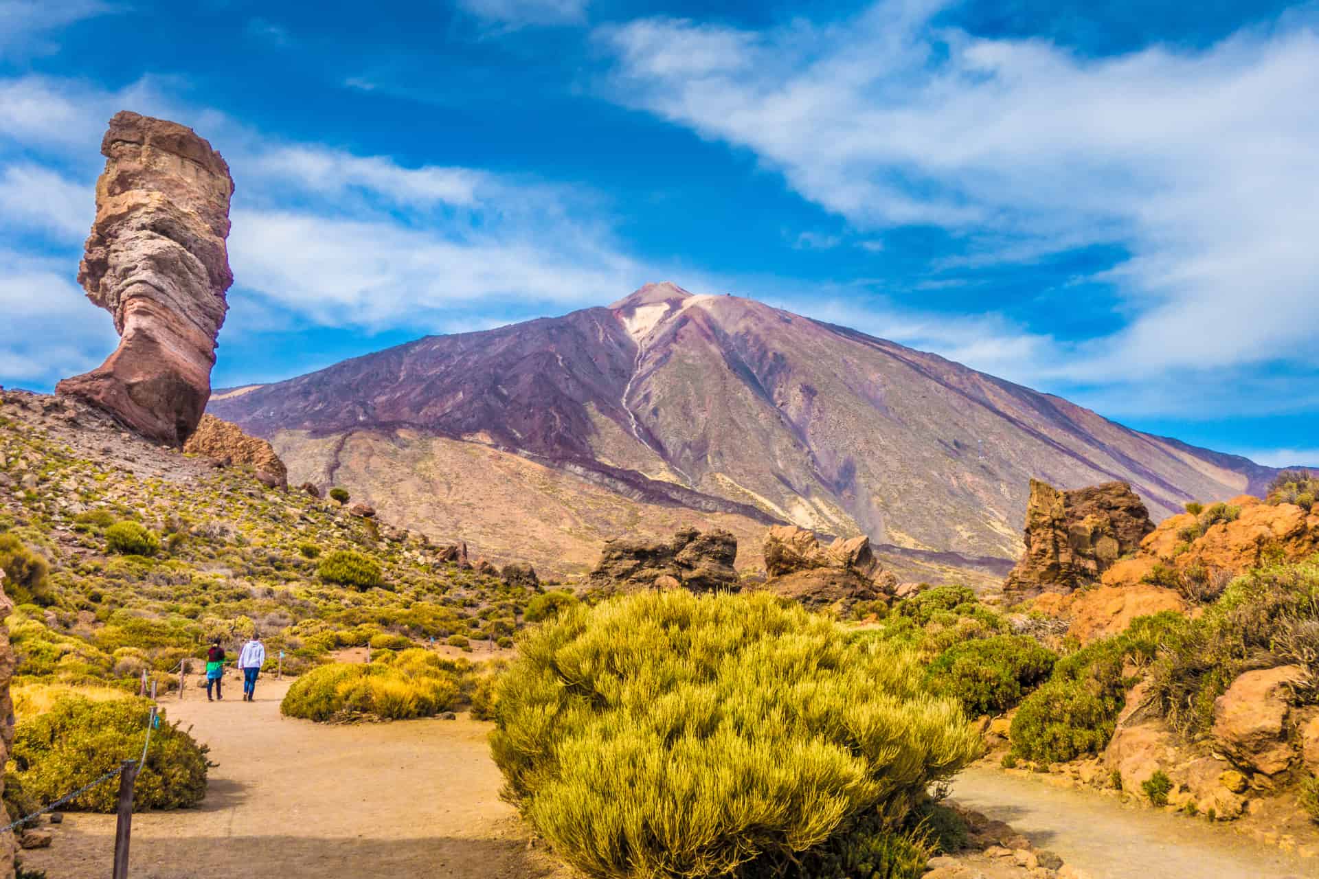 Volcan Teide à Tenerife visité lors d'un séjour linguistique aux Canaries
