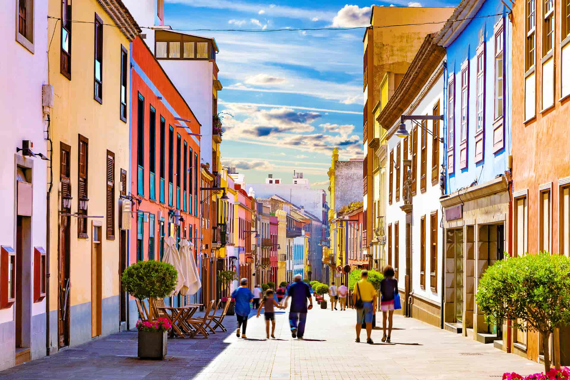 Centre historique de La Laguna découvert lors d'un séjour linguistique à Tenerife