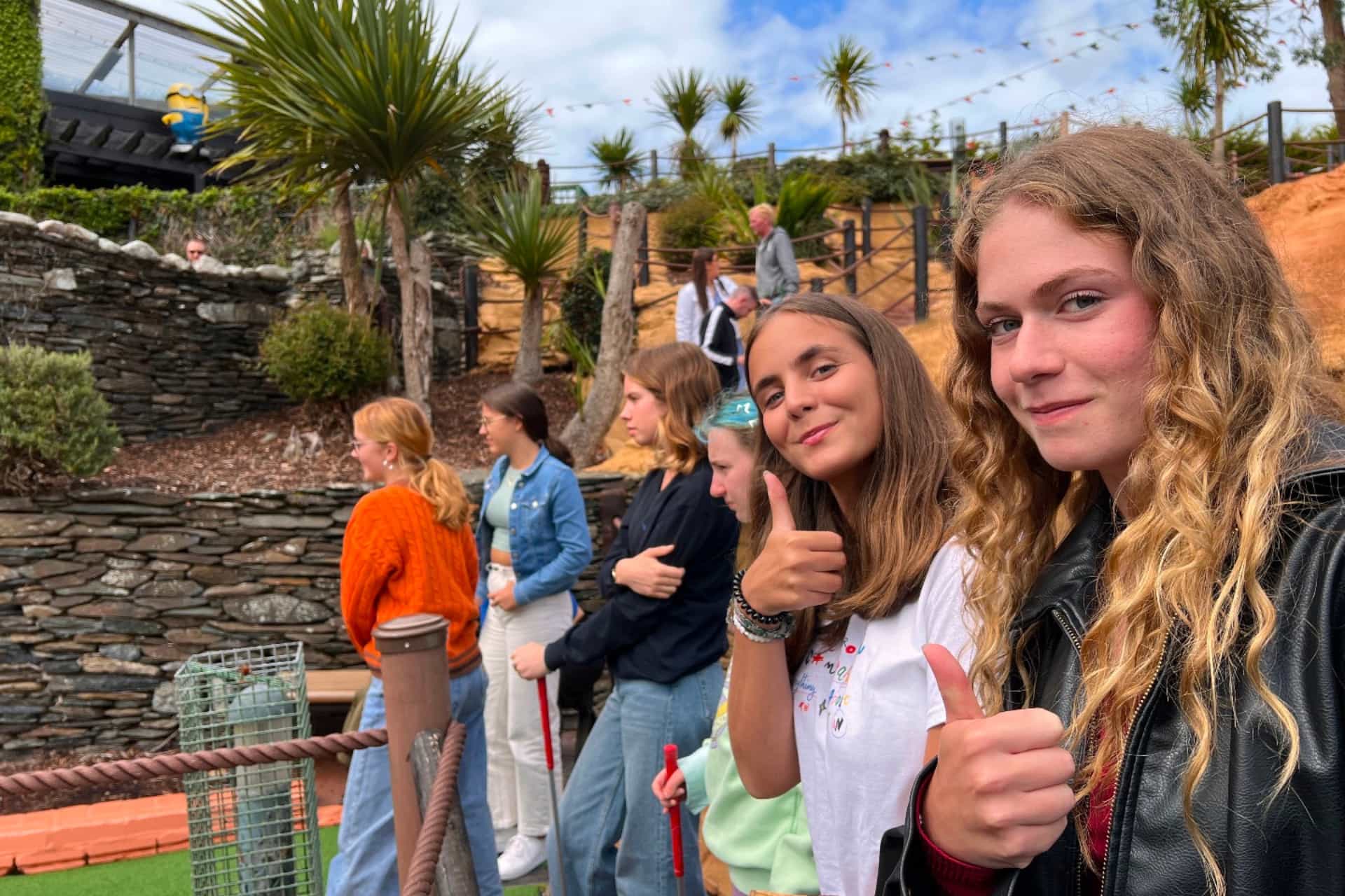 Participants lors d'un séjour linguistique en Irlande