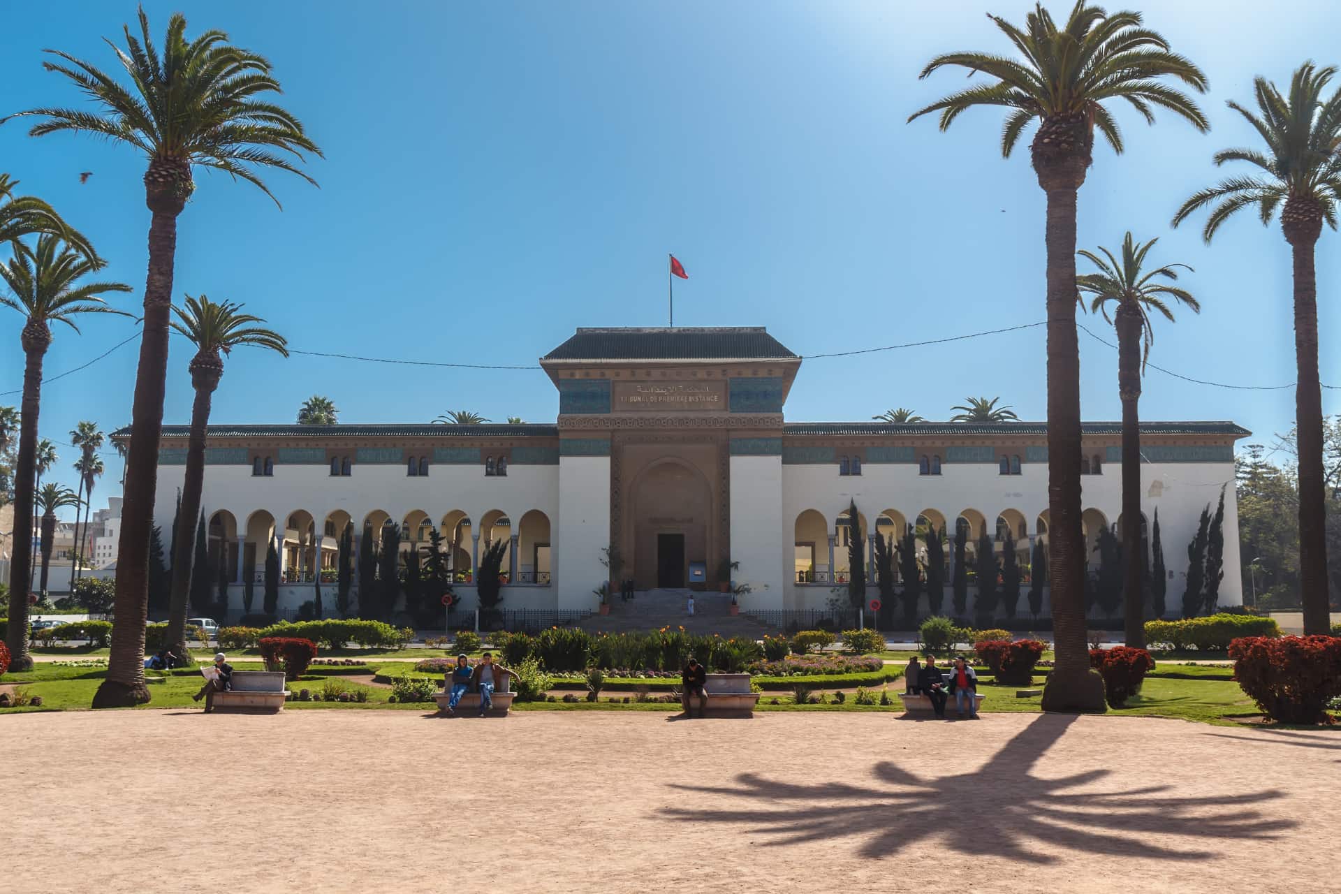 Place Mohammed V à Casablanca