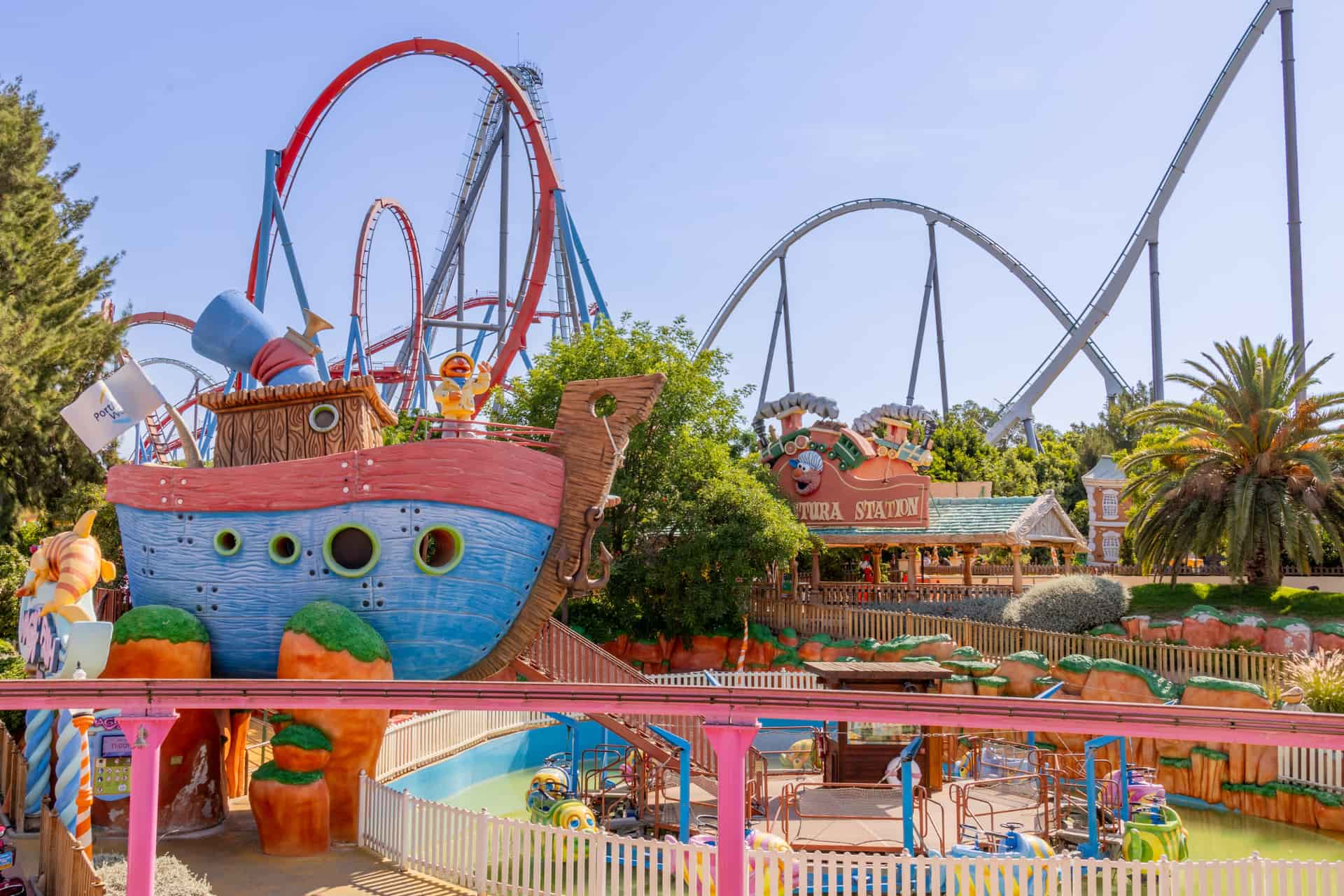 Sensations fortes pendant une colonie de vacances Barcelone printemps.