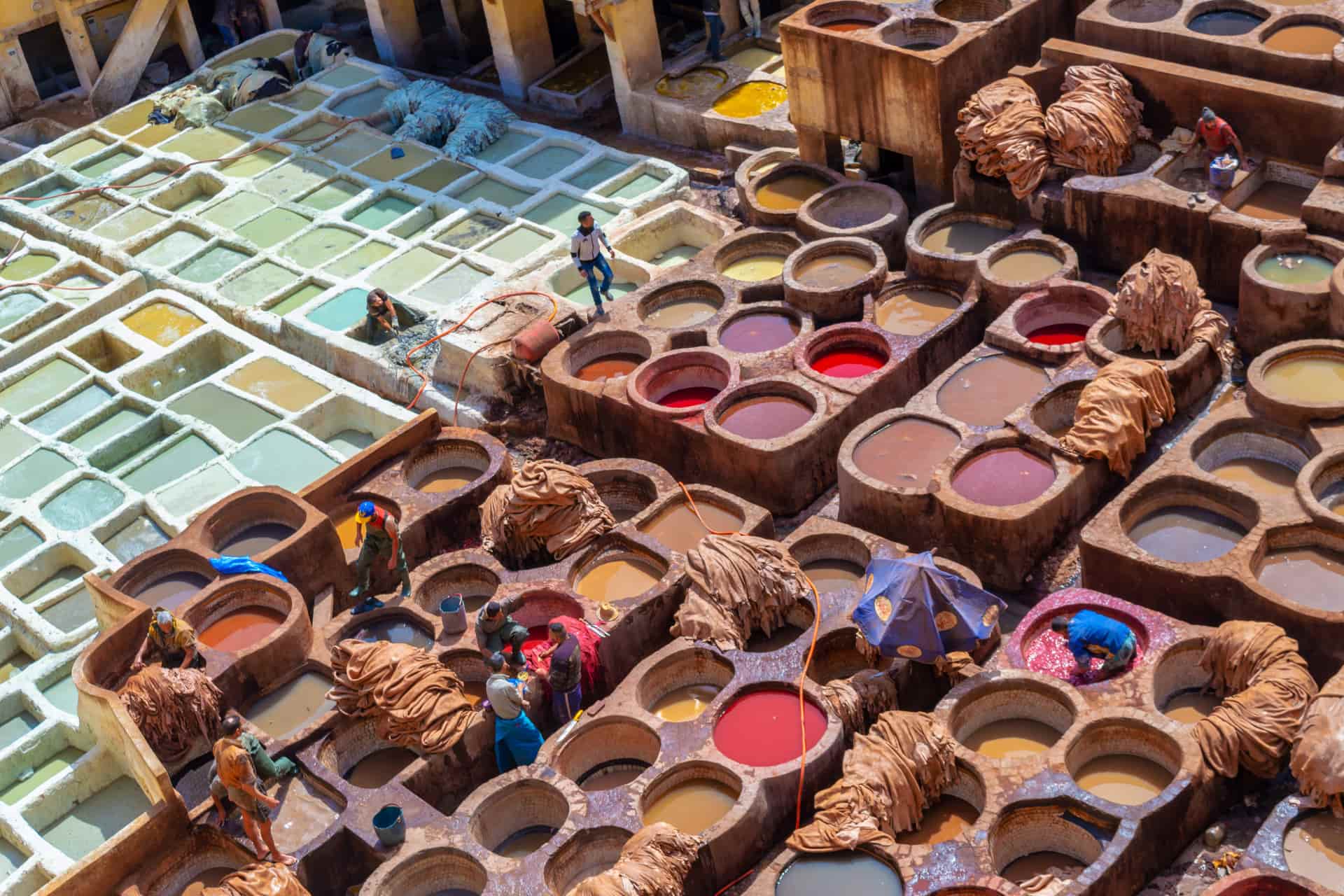 Tanneries de Fès
