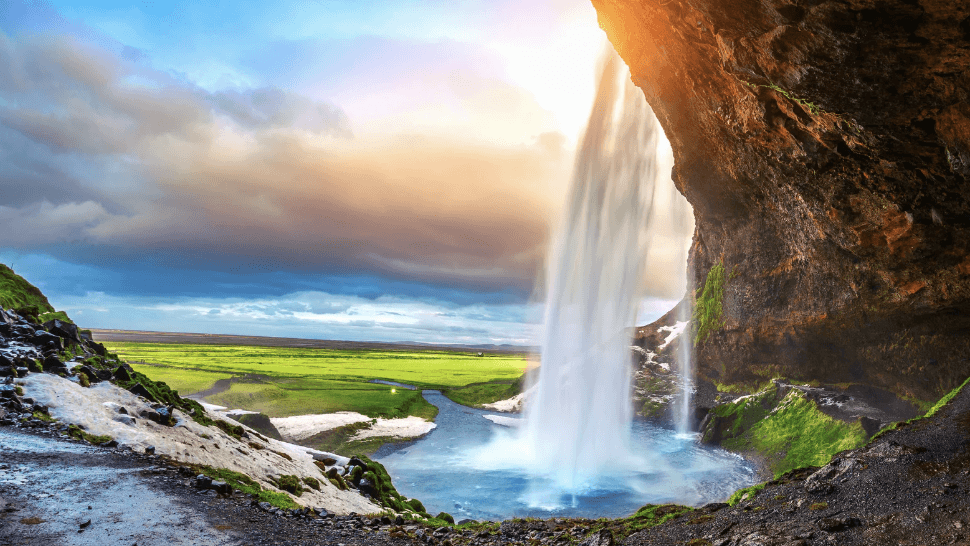 Cascade en Islande