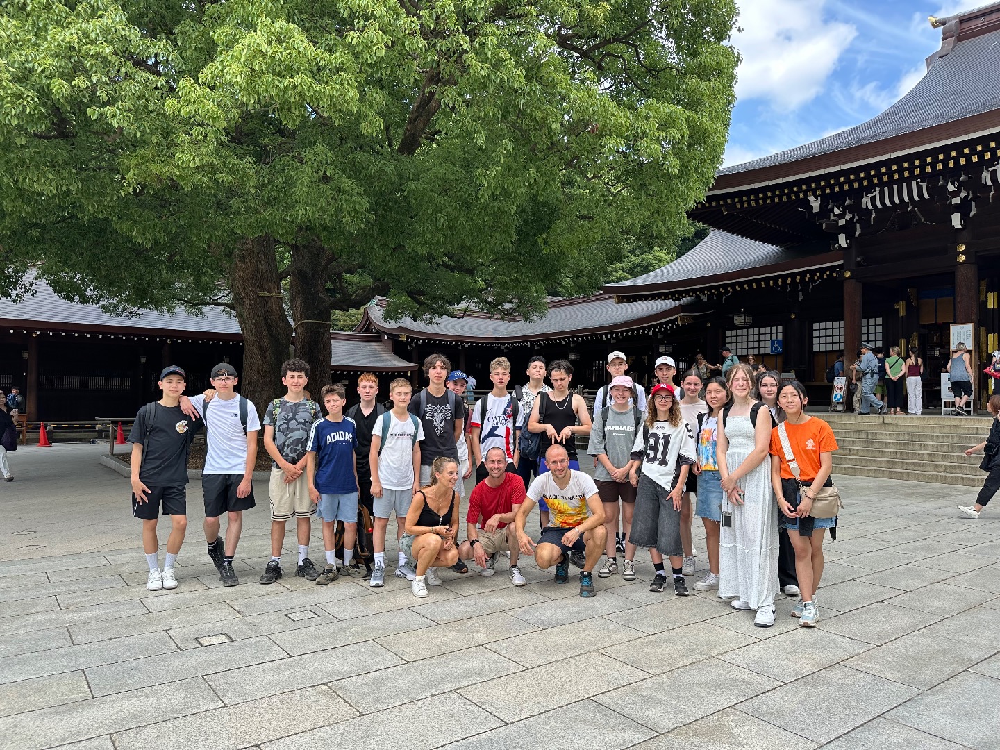 Tokyo express : découverte du sanctuaire Meiji Jingu avec le CEI