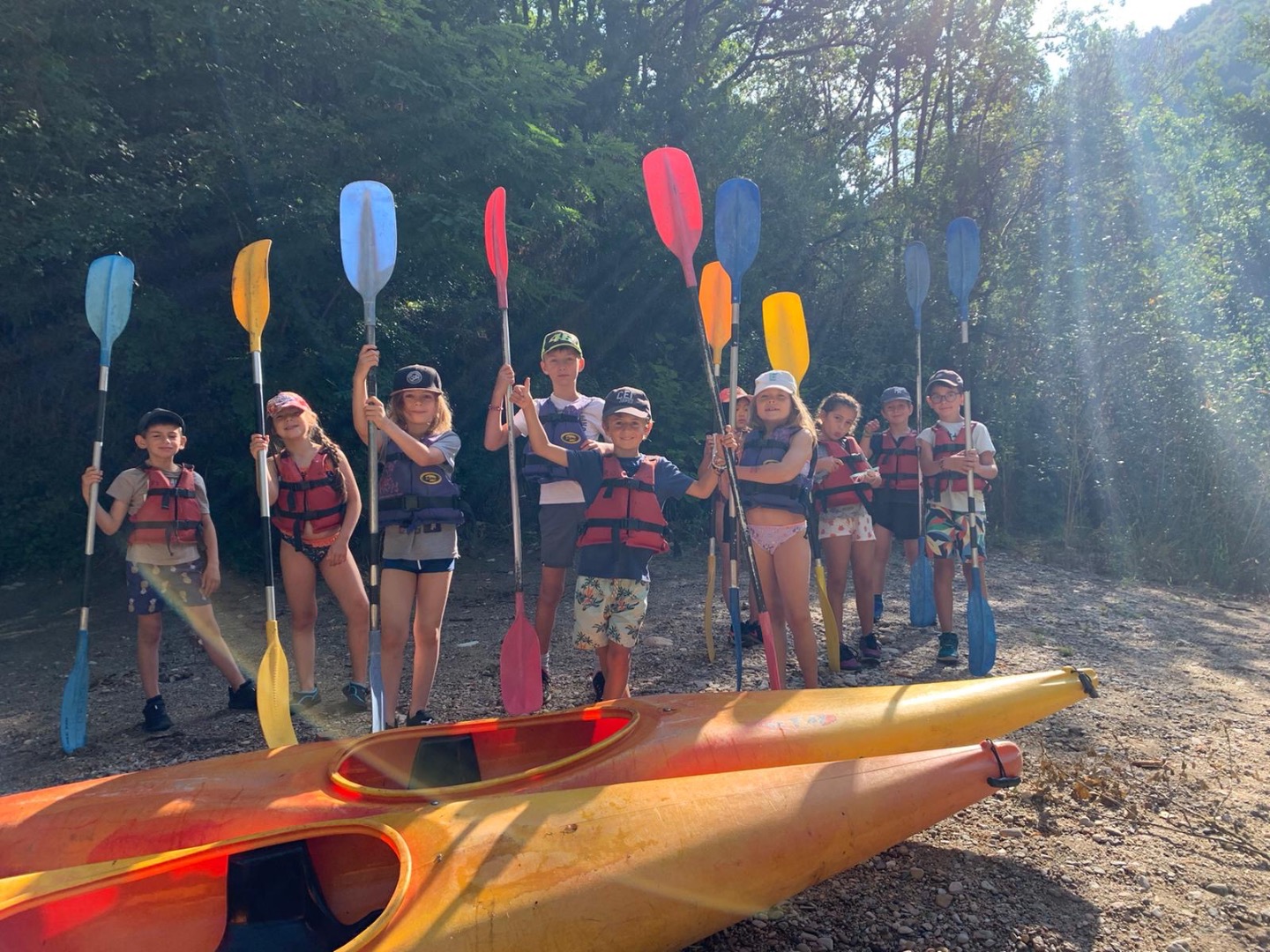 Descente en canoë dans les Gorges du Tarn