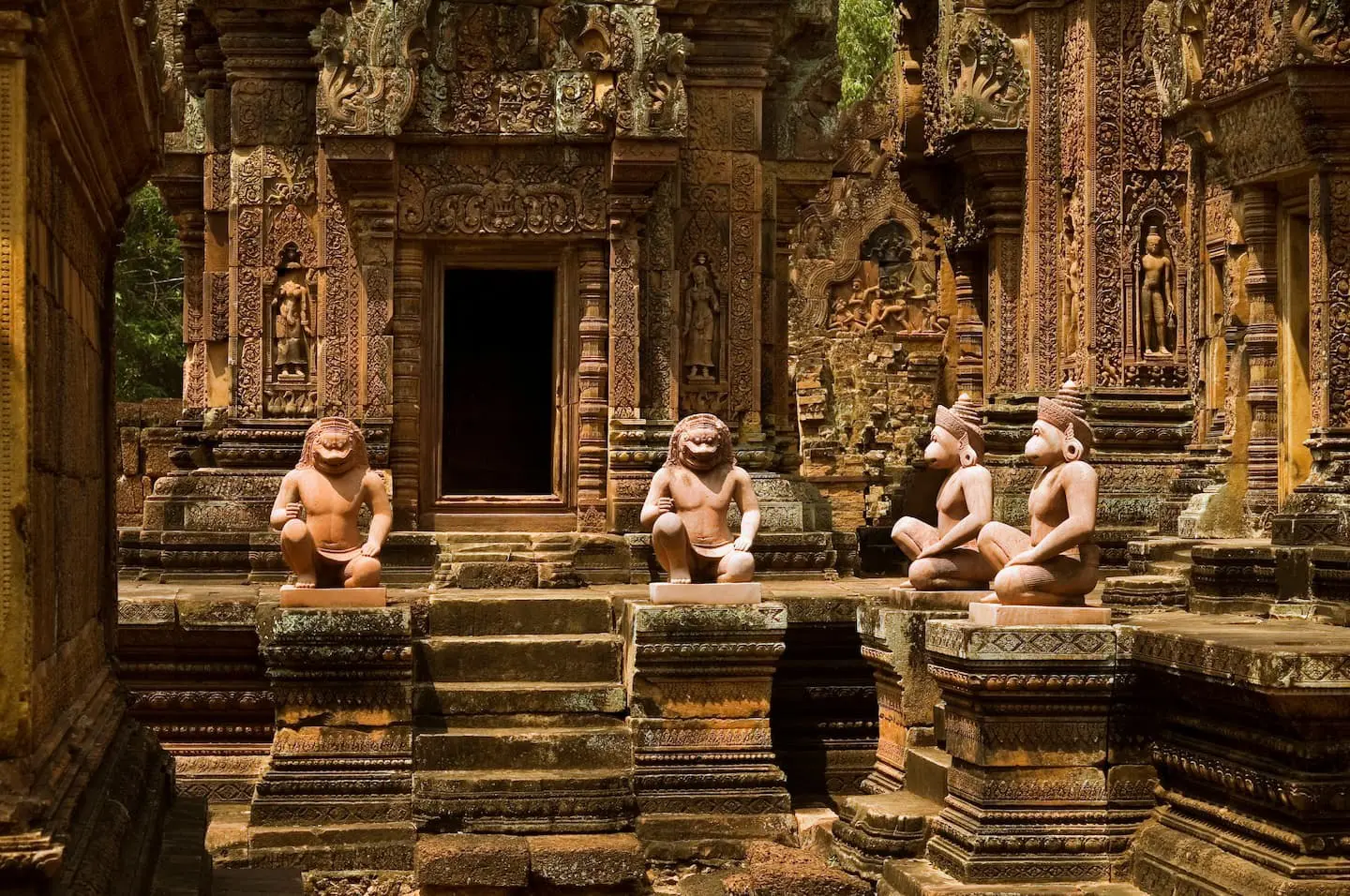 Voyage organisé ados Cambodge site Banteay Srei