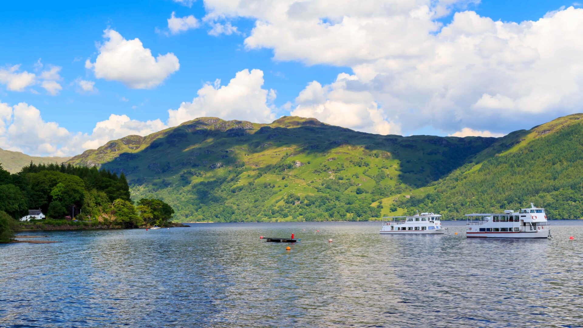 Excursion au Loch Lomond, un classique des séjours linguistiques à Édimbourg.