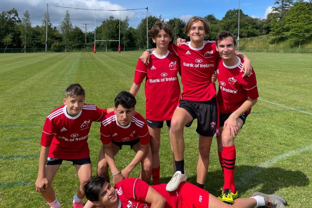 Immersion anglais + rugby en Irlande