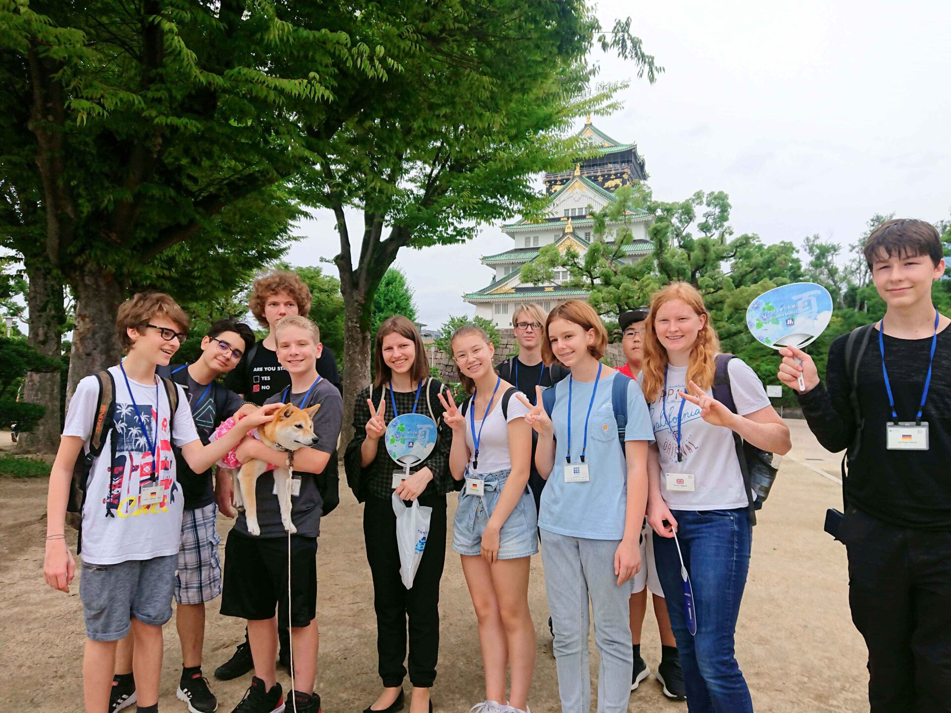 Journée découverte au château d’Osaka