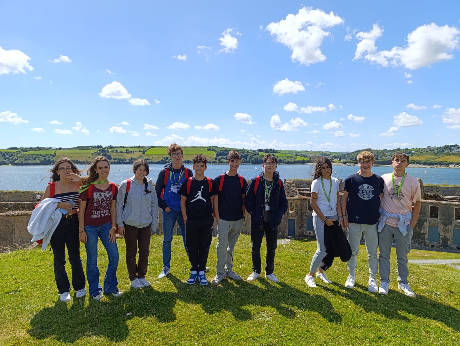Jeunes en séjour linguistique rugby en Irlande