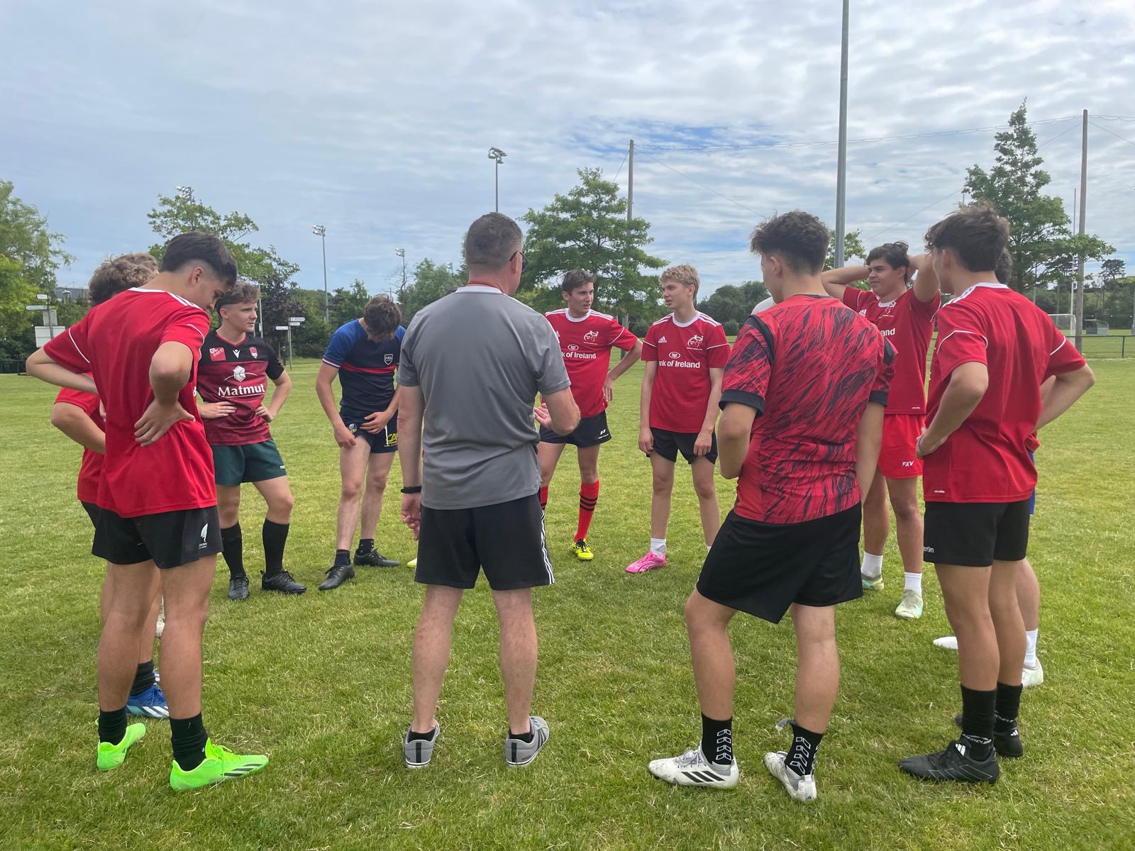 Entraînement de rugby lors d’un séjour anglais + rugby en Irlande