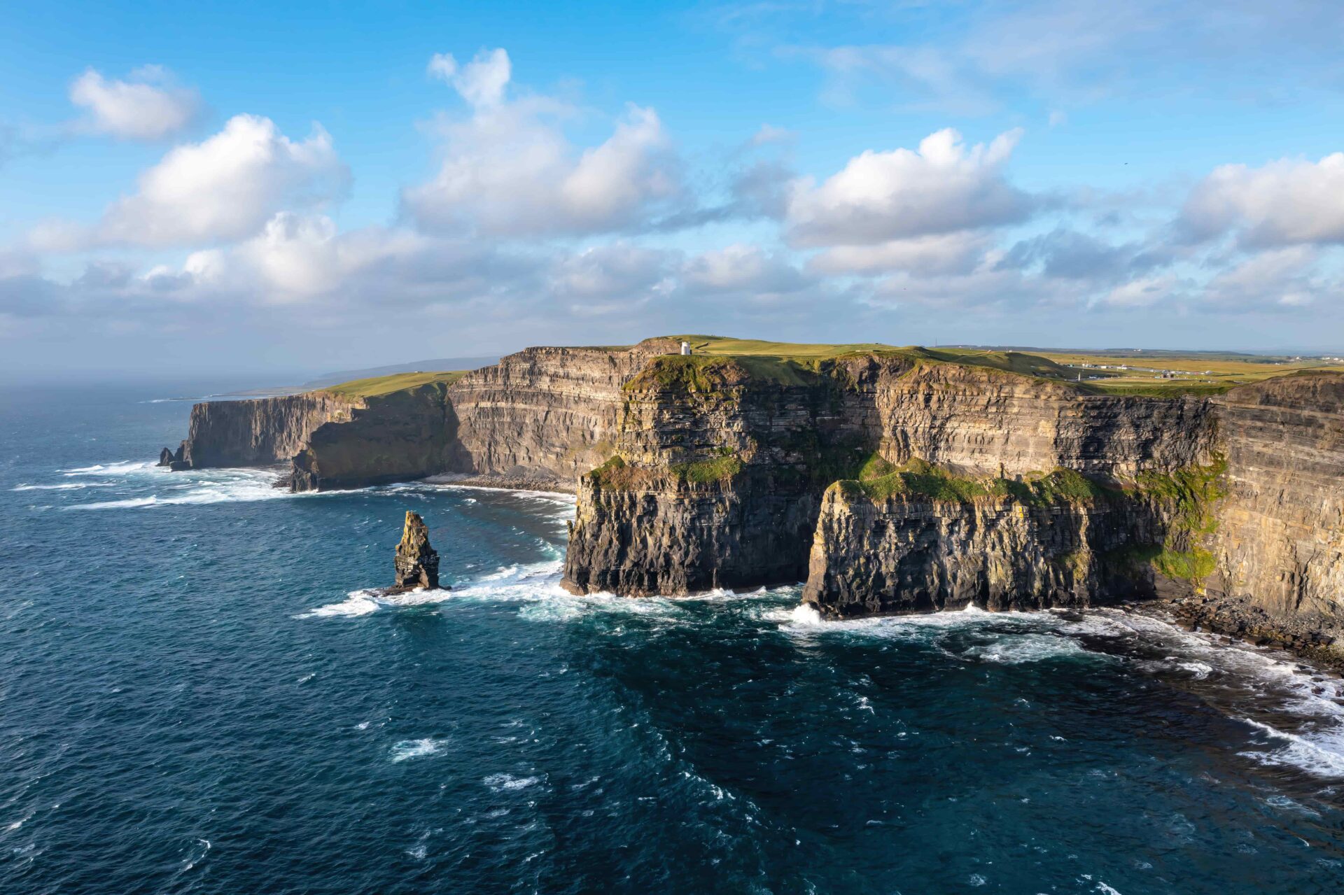 Falaises de Moher découvertes lors d’un séjour linguistique à Cork.