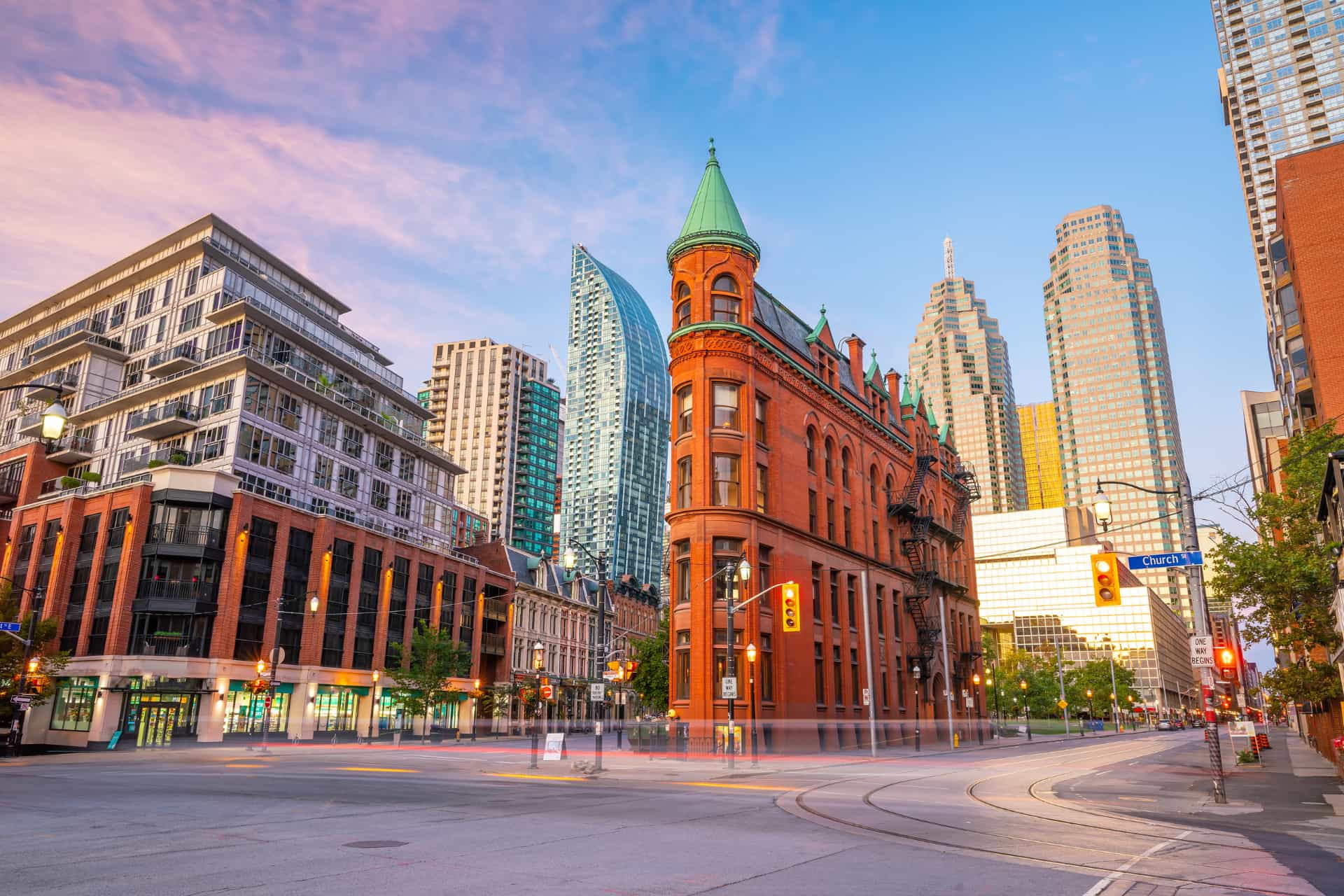Centre-ville de Toronto pendant un séjour linguistique au Canada pour adolescents